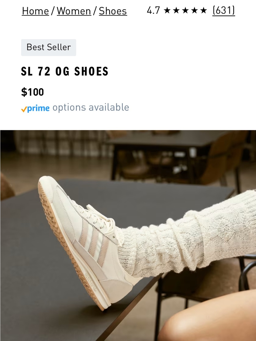 adidas SL 72 OG Sneakers in Off white - Picture 9 of 16